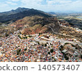 Aerial view of urban cityscape 140573407