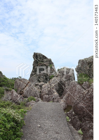 Eboshi Rock at Cape Muroto (Muroto City, Kochi Prefecture) 140573463
