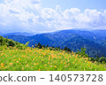 Hakusan Alpine Botanical Garden, where daylilies are in full bloom. 140573728