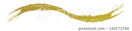 Luxurious gold brushstroke wave design; a gorgeous gold, streamlined, Japanese-style abstract background material. Luxurious gold brushstroke wave design; a gorgeous gold, streamlined, Japanese-style abstract background material. 140573784