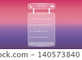 Transparent Night Mode Notification Panel UI Template 140573840