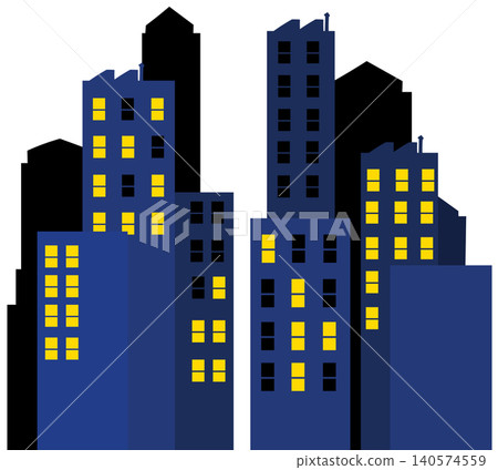 building with shadow building with shadow 140574559