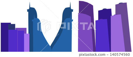 purple residential building purple residential building 140574560