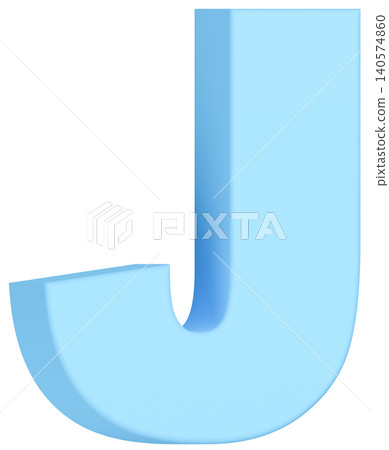 3D材質_字母_J_粉紅色 3D材質_字母_J_粉紅色 140574860