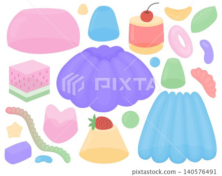 Jelly candy set Jelly candy set 140576491