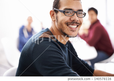 University, students and man in study group with happiness for exam preparation, teamwork and collaboration. Closeup, male person and smile or satisfied in class with notes for revision and test University, students and man in study group with happiness for exam preparation, teamwork and collaboration. Closeup, male person and smile or satisfied in class with notes for revision and test 140578116