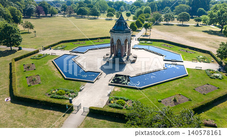 Burdett-Coutts Memorial in Victoria park in London Burdett-Coutts Memorial in Victoria park in London 140578161