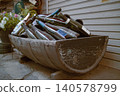 Wine bottle display that creates a sophisticated adult atmosphere 140578799