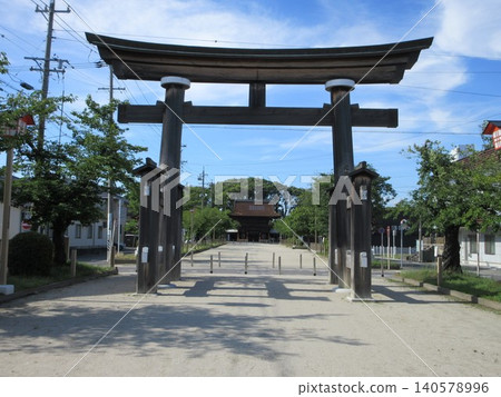 尾張大國玉神社的鳥居與參道!愛知縣稻澤市 尾張大國玉神社的鳥居與參道!愛知縣稻澤市 140578996