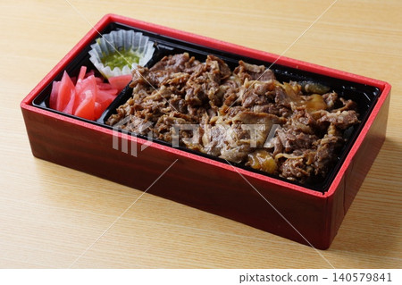 Beef bowl lunch Beef bowl lunch 140579841