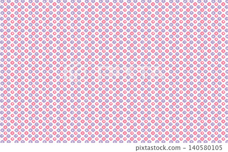 Seamless, colorful, and stylish Japanese pattern. Kanoko pattern. Seamless, colorful, and stylish Japanese pattern. Kanoko pattern. 140580105