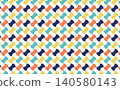 Seamless, colorful, and stylish Japanese pattern. (Fundo-tsunagi design) 140580143