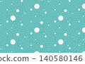 Seamless, colorful, and stylish Japanese pattern. Arare Komon (hailstone pattern). 140580146