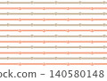 Seamless, colorful, and stylish Japanese pattern. A pattern featuring the Mizuhiki knot. 140580148