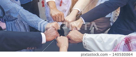 Banner diversity solidarity team multiethnic Partners hands together teamwork. Group of multiracial meetings joins hands together. Panorama Diversity people hands join empower trust team solidarity Banner diversity solidarity team multiethnic Partners hands together teamwork. Group of multiracial meetings joins hands together. Panorama Diversity people hands join empower trust team solidarity 140580864