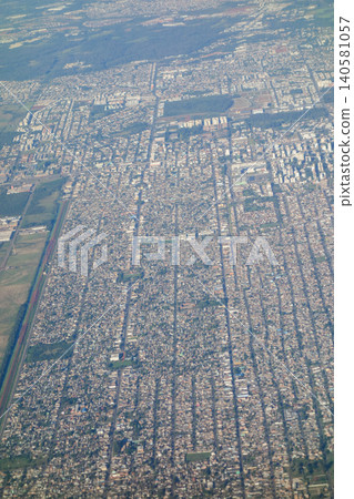 Aerial view over residential neighborhood in Porto Alegre town, RS, Brazil Aerial view over residential neighborhood in Porto Alegre town, RS, Brazil 140581057
