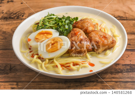 炸雞豆漿冷拉麵 140581268