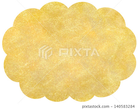 Simple gold fluffy background frame Simple gold fluffy background frame 140583284