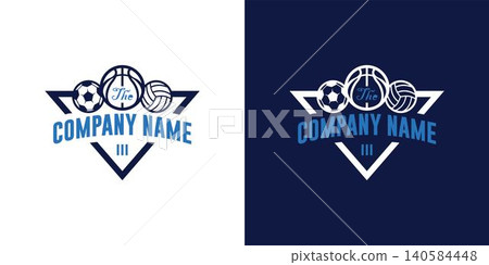 Clean and attractive vector design for sports clubs. Clean and attractive vector design for sports clubs. 140584448