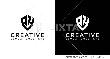 AH or HA initial letter logo design vector concept AH or HA initial letter logo design vector concept 140584650