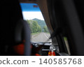 從汽車駕駛座看到的景色 140585768