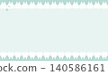 A background frame illustration with sparkling teeth lined up on the top and bottom, in peppermint color. 140586161