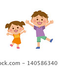 Children rejoicing 140586340