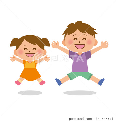 Children rejoicing Children rejoicing 140586341