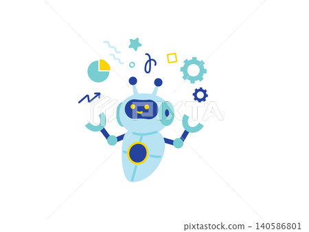 人工智慧學習的圖像說明 人工智慧學習的圖像說明 140586801