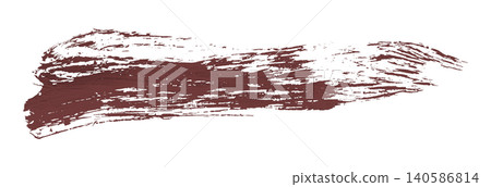 brown brush isolated on transparent background brown watercolor brown brush isolated on transparent background brown watercolor 140586814