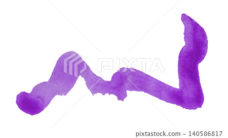 purple brush isolated on transparent background purple watercolor purple brush isolated on transparent background purple watercolor 140586817