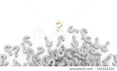 A collection of abstract question marks representing solutions or differentiation, on a white background, for presentation cover pages. A collection of abstract question marks representing solutions or differentiation, on a white background, for presentation cover pages. 140588328