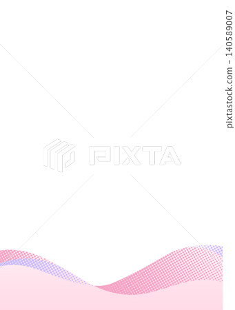 Curved design frame, wave, background, portrait orientation Curved design frame, wave, background, portrait orientation 140589007