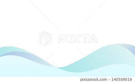 Curved design frame, wave pattern, background, 16:9 size Curved design frame, wave pattern, background, 16:9 size 140589019