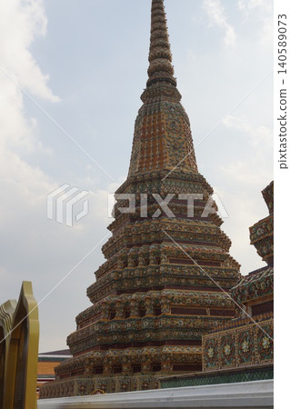 Wat Pho stupa in Bangkok, Thailand Wat Pho stupa in Bangkok, Thailand 140589073