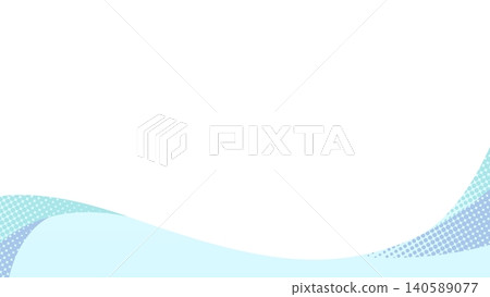 Curved design frame, wave pattern, background, 16:9 size Curved design frame, wave pattern, background, 16:9 size 140589077