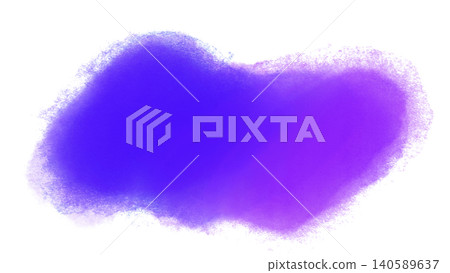 A hand-drawn style transparent PNG image of orange and yellow watercolor splashes on a black background. 140589637