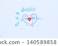 Ocean-themed lettering: Dolphin - Background material - Hand-drawn - Colored pencil drawing Ocean-themed lettering: Dolphin - Background material - Hand-drawn - Colored pencil drawing 140589858