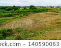The riverbank was cleared of undergrowth to improve visibility and prevent bears from appearing. 140590063