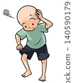 Senior men with decreased muscle mass 140590179