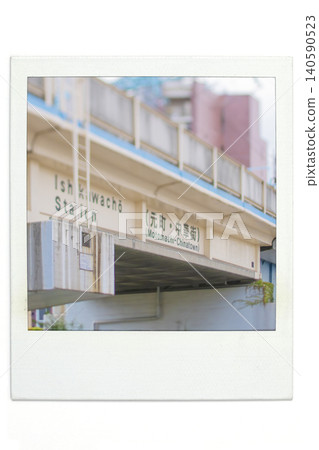 Yokohama Minato Mirai Chinatown, miniature processed with tilt lens (Photoshop), Polaroid style. Yokohama Minato Mirai Chinatown, miniature processed with tilt lens (Photoshop), Polaroid style. 140590523