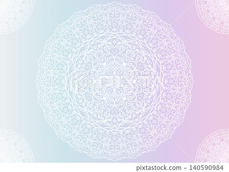 Mandala pattern background material, lace Mandala pattern background material, lace 140590984