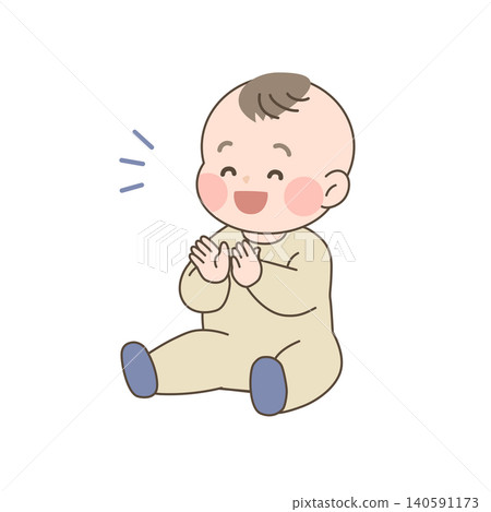 Baby clapping | b002 Baby clapping | b002 140591173