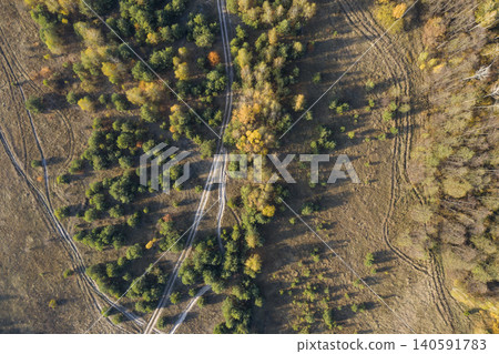 view from above of forest view from above of forest 140591783