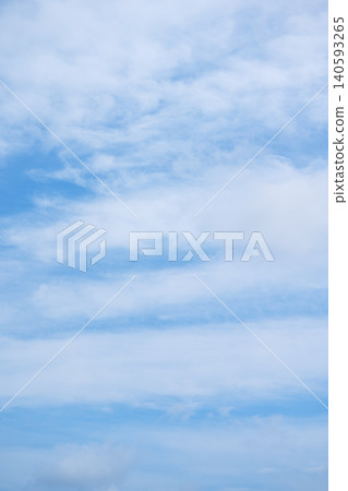 Blue sky, summer sky, clear summer sky, June image [Tokyo] 140593265
