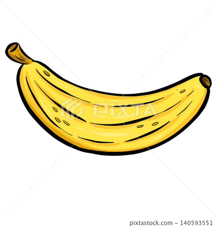 Cartoon Graphic Yellow Banana Fruit Vector Illustration Cartoon Graphic Yellow Banana Fruit Vector Illustration 140593551