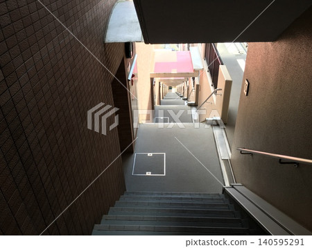 景觀與樓梯 景觀與樓梯 140595291