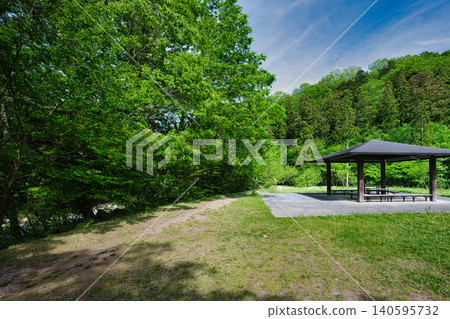 在清爽的季節漫步於美麗的木俁公園,真是無比愜意。 在清爽的季節漫步於美麗的木俁公園,真是無比愜意。 140595732