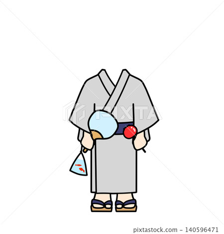 男士夏季祭浴衣套裝(無臉款,用於臉部插入洞中拍照) 男士夏季祭浴衣套裝(無臉款,用於臉部插入洞中拍照) 140596471