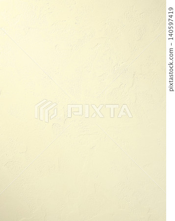 A vertical background image featuring a plaster wall with visible trowel marks, illuminated by a bright, pale yellow light. 140597419